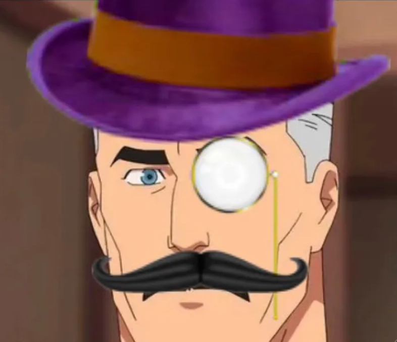 Fancy omniman Blank Meme Template
