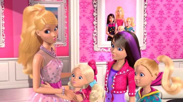 barbie and his sisters Blank Meme Template