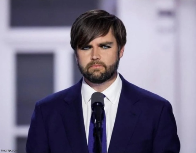 Emo JD Vance | image tagged in emo jd vance | made w/ Imgflip meme maker