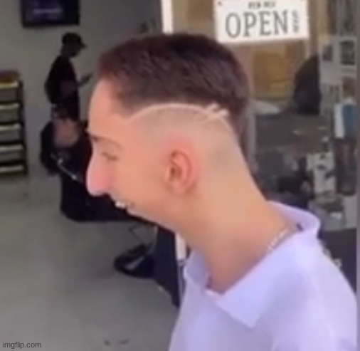 goofy cut | image tagged in goofy cut | made w/ Imgflip meme maker
