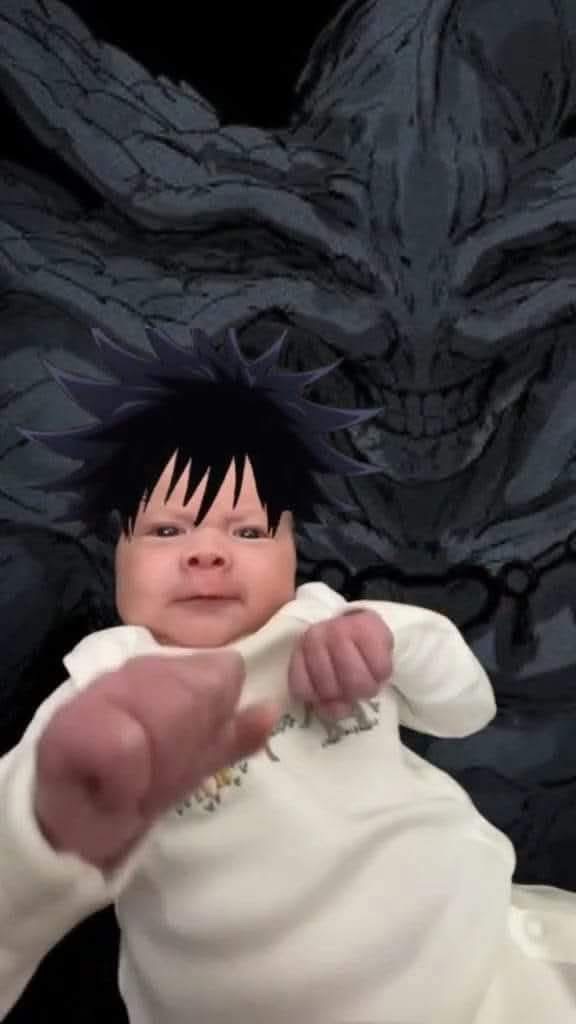 baby megumi Blank Meme Template