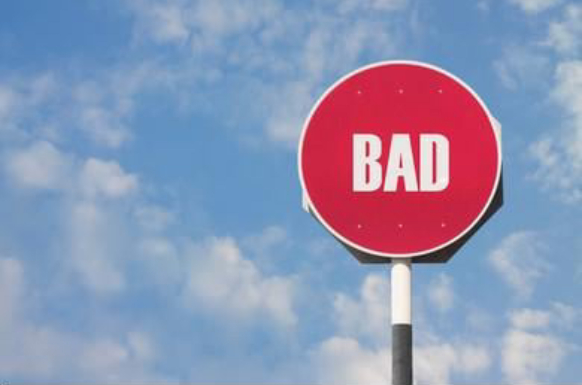 Bad sign Blank Meme Template