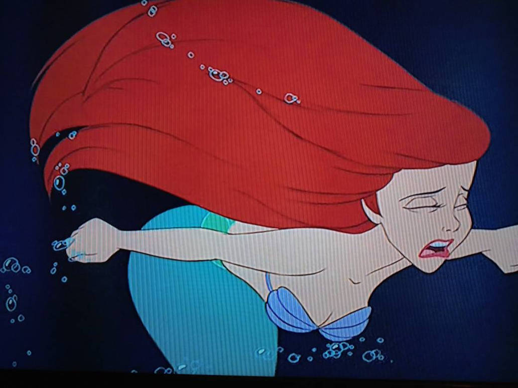 ariel is crying Blank Meme Template