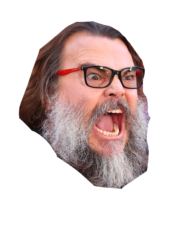 Jack Black Head Blank Meme Template