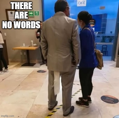 Little Extra Hang | THERE ARE NO WORDS | image tagged in you had one job | made w/ Imgflip meme maker