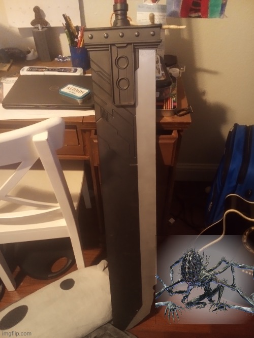 Rate the sword (ignore the Amygdala) | made w/ Imgflip meme maker