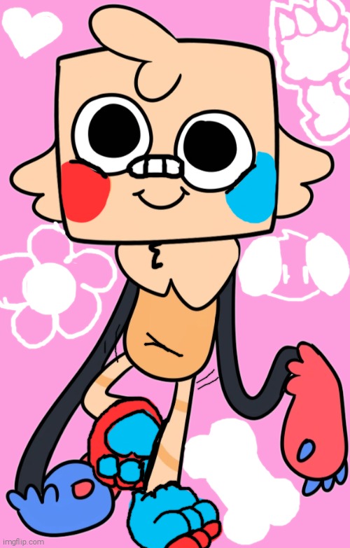 Goob! (Dandy's Cozy World AU) | image tagged in goob,craft siblings | made w/ Imgflip meme maker