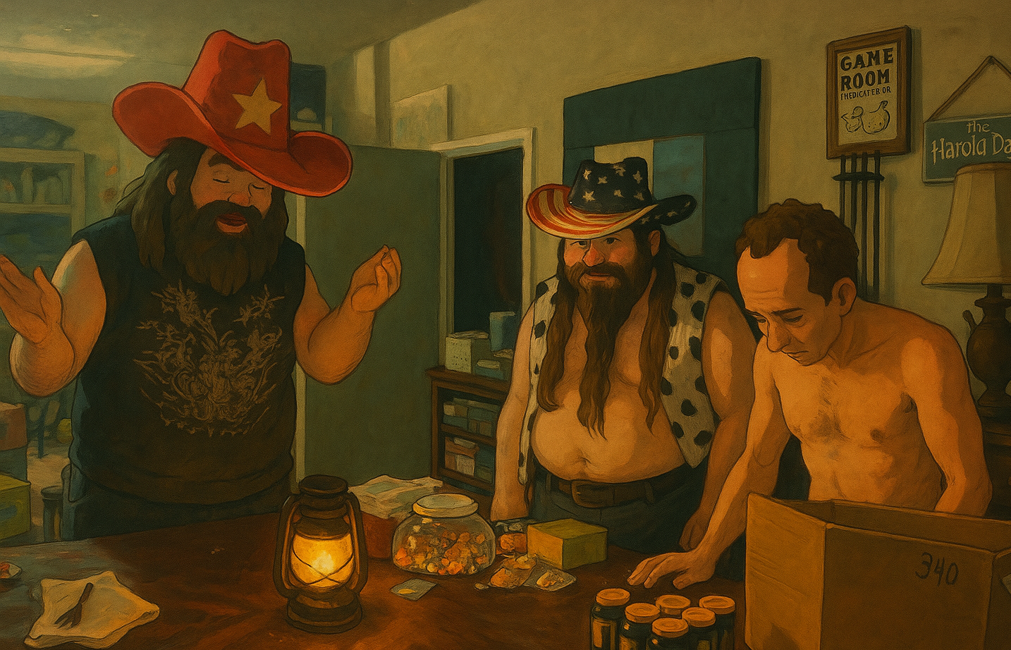 Yeehaw, Yeehaw, Hellnaw Blank Meme Template