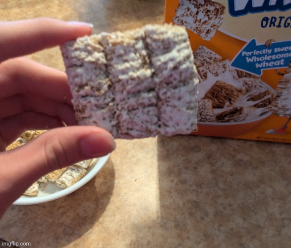 I JUST GOT A FROSTED MEGA WHEAT | made w/ Imgflip meme maker
