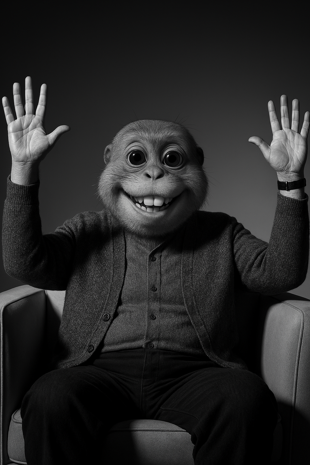 Cinema Orangutan-Prairie Dog Blank Meme Template