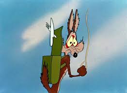 Wile E Coyote no parachute Blank Meme Template