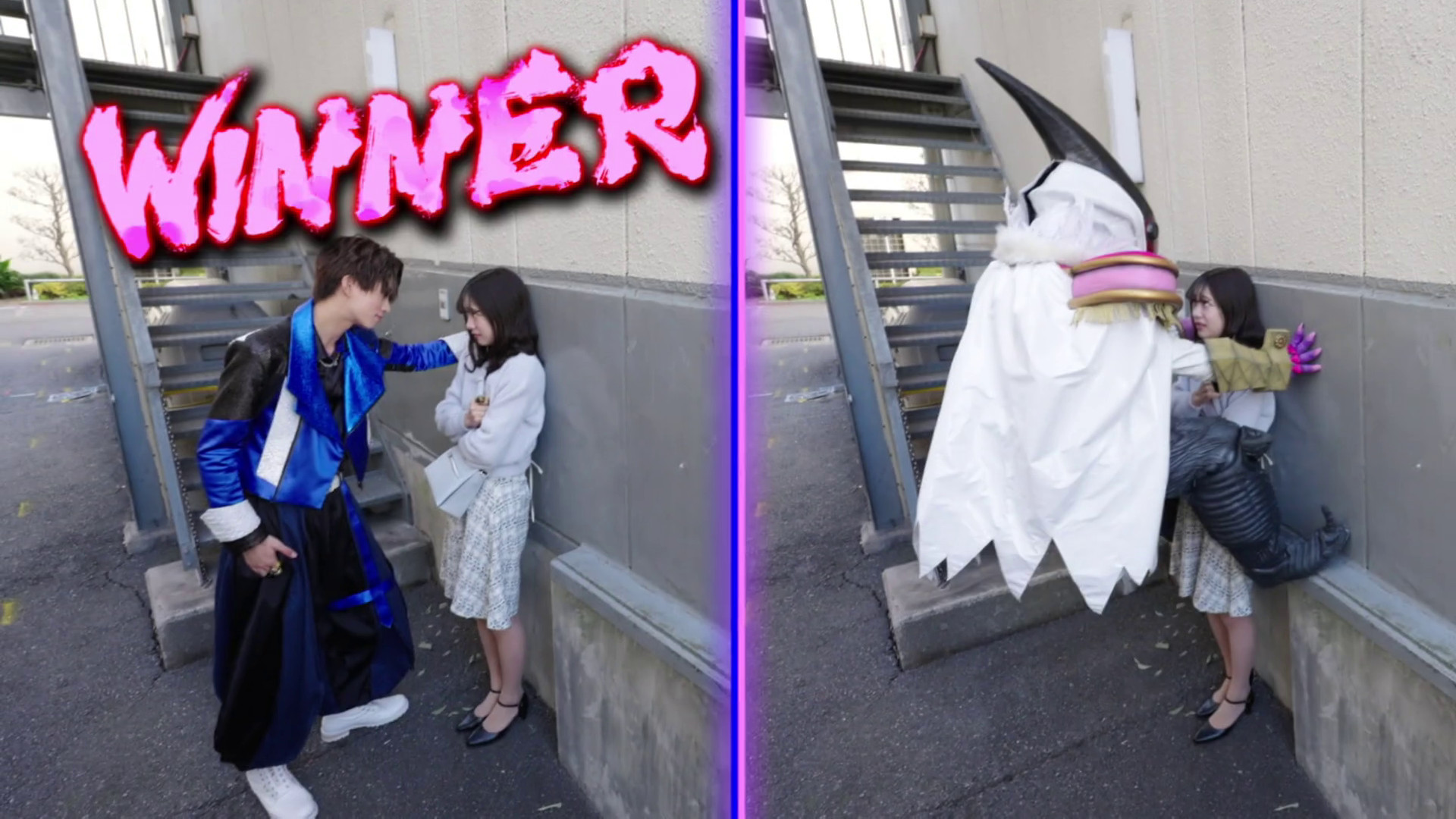 no.1 Rizz vs. Harsament Blank Meme Template