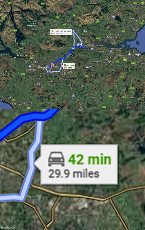 LOL didn't realise there was only 40 minute drive between me and EmoSnake | made w/ Imgflip meme maker