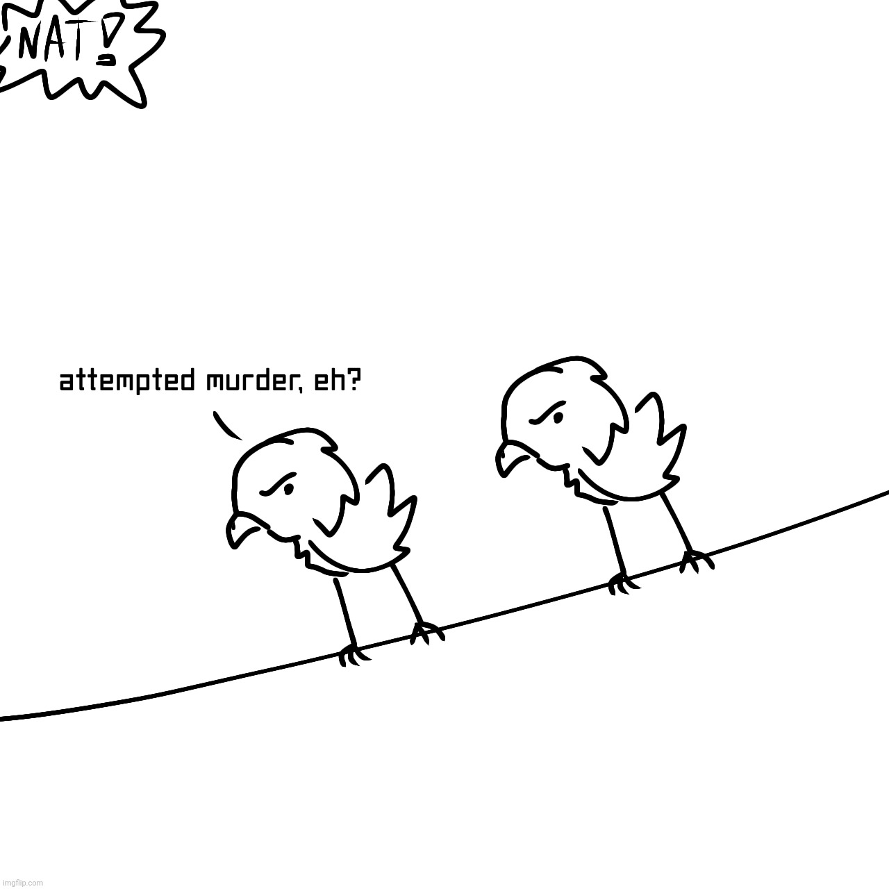 A group of crows is called a murder btw | made w/ Imgflip meme maker
