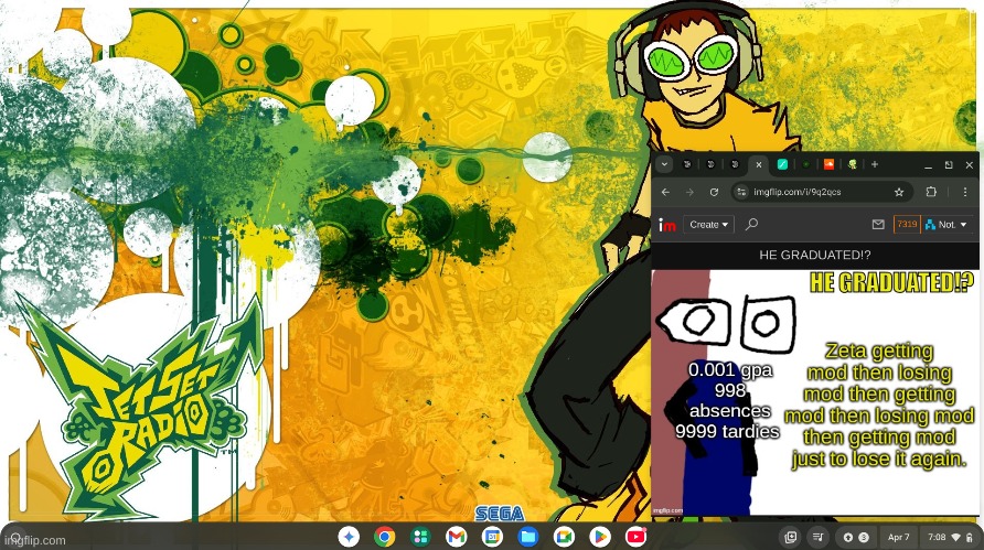 rate the wallpaper | made w/ Imgflip meme maker