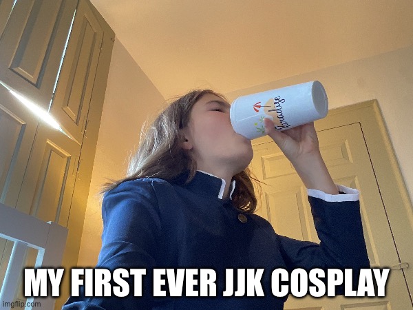 MY FIRST EVER JJK COSPLAY | made w/ Imgflip meme maker