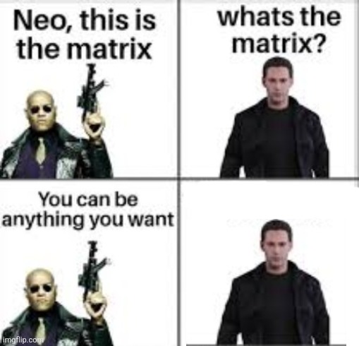 Neo this is the matrix | image tagged in neo this is the matrix | made w/ Imgflip meme maker