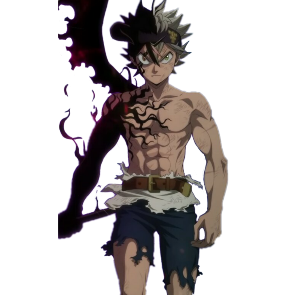 Asta demon form Blank Meme Template
