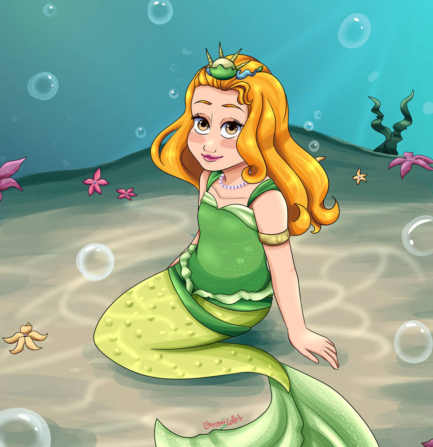 mermaid amber Blank Meme Template