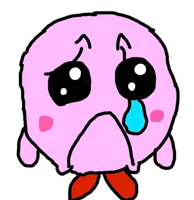 ZAD KIRBY Blank Meme Template