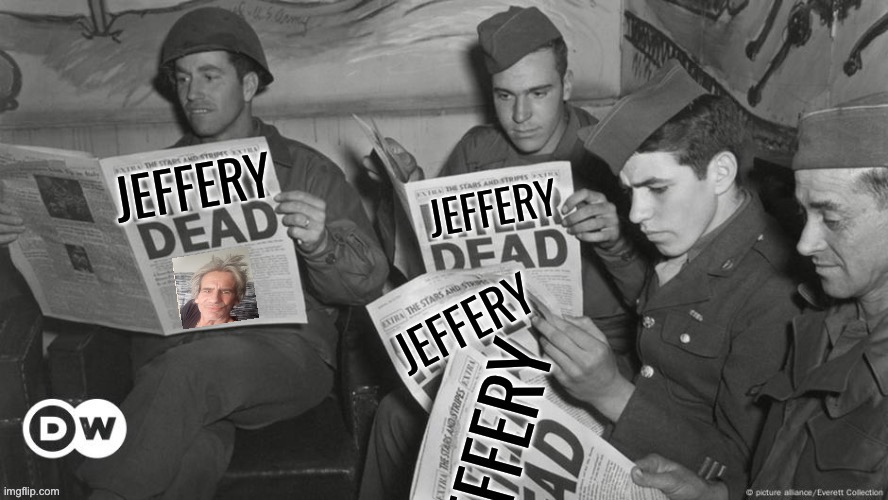 Jeffery Dead Blank Meme Template
