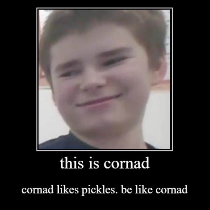 Cornad Blank Meme Template