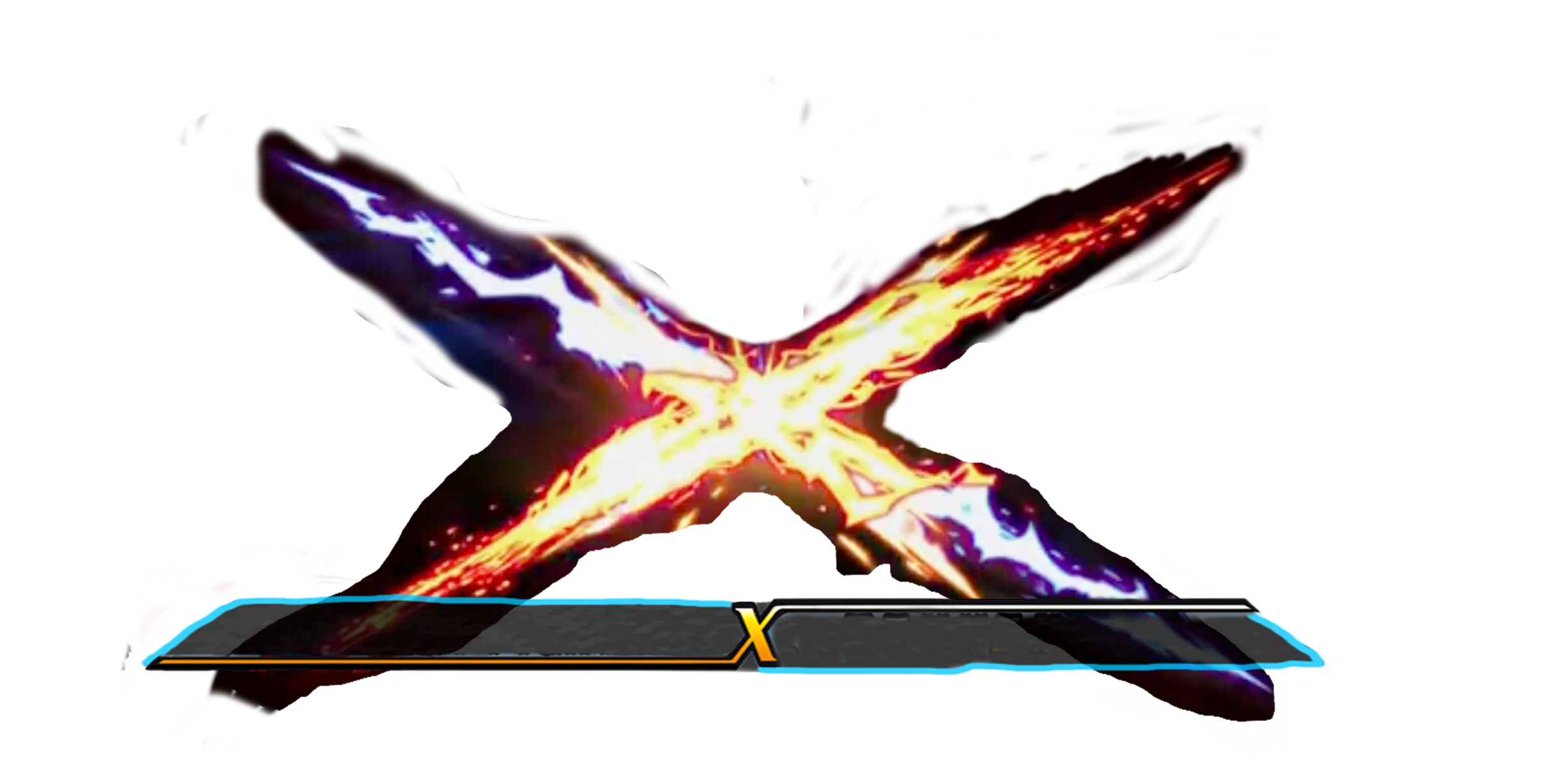 Street fighter x tekken logo template Blank Meme Template