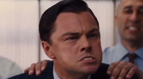 Wolf of  Wallstreet Blank Meme Template