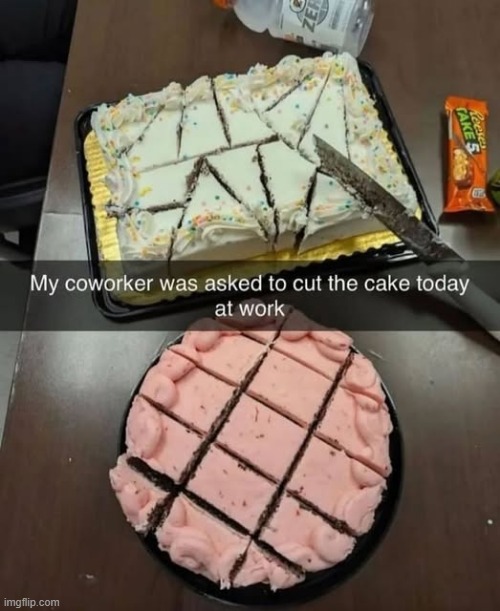 Cut the Cake | image tagged in you had one job | made w/ Imgflip meme maker