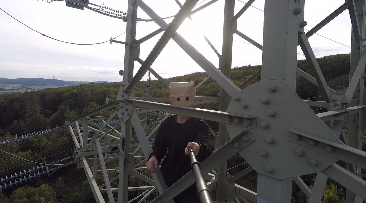 Baghead Lattice Climber Blank Meme Template