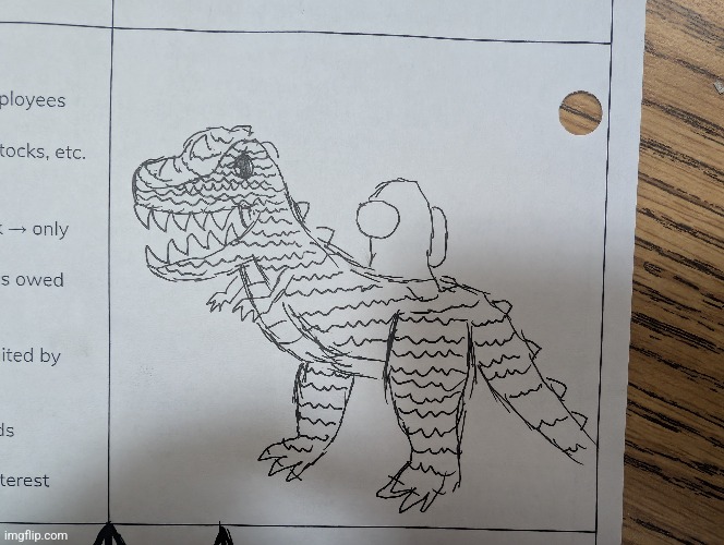 Drew this instead of writing annotations | made w/ Imgflip meme maker