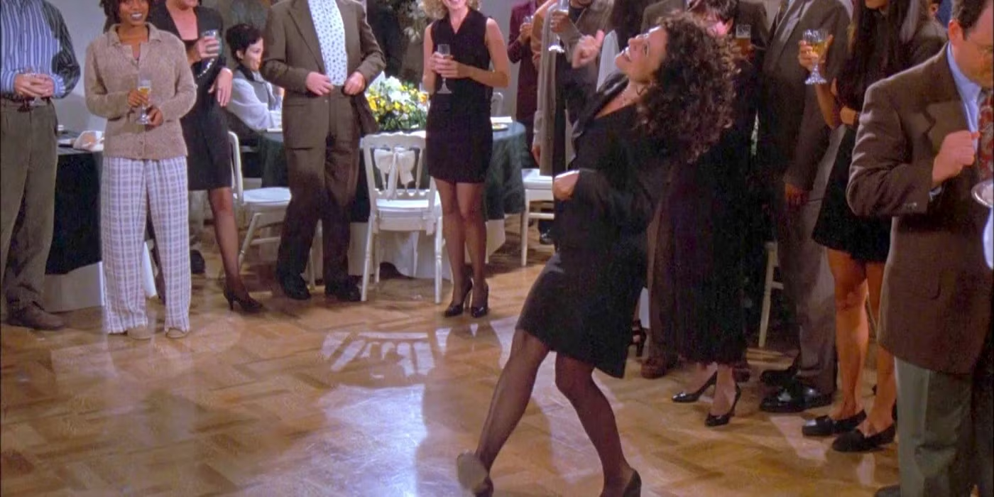 seinfeld elaine dance Blank Meme Template