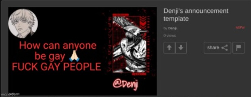 Denji wildin out | image tagged in denji wildin out | made w/ Imgflip meme maker
