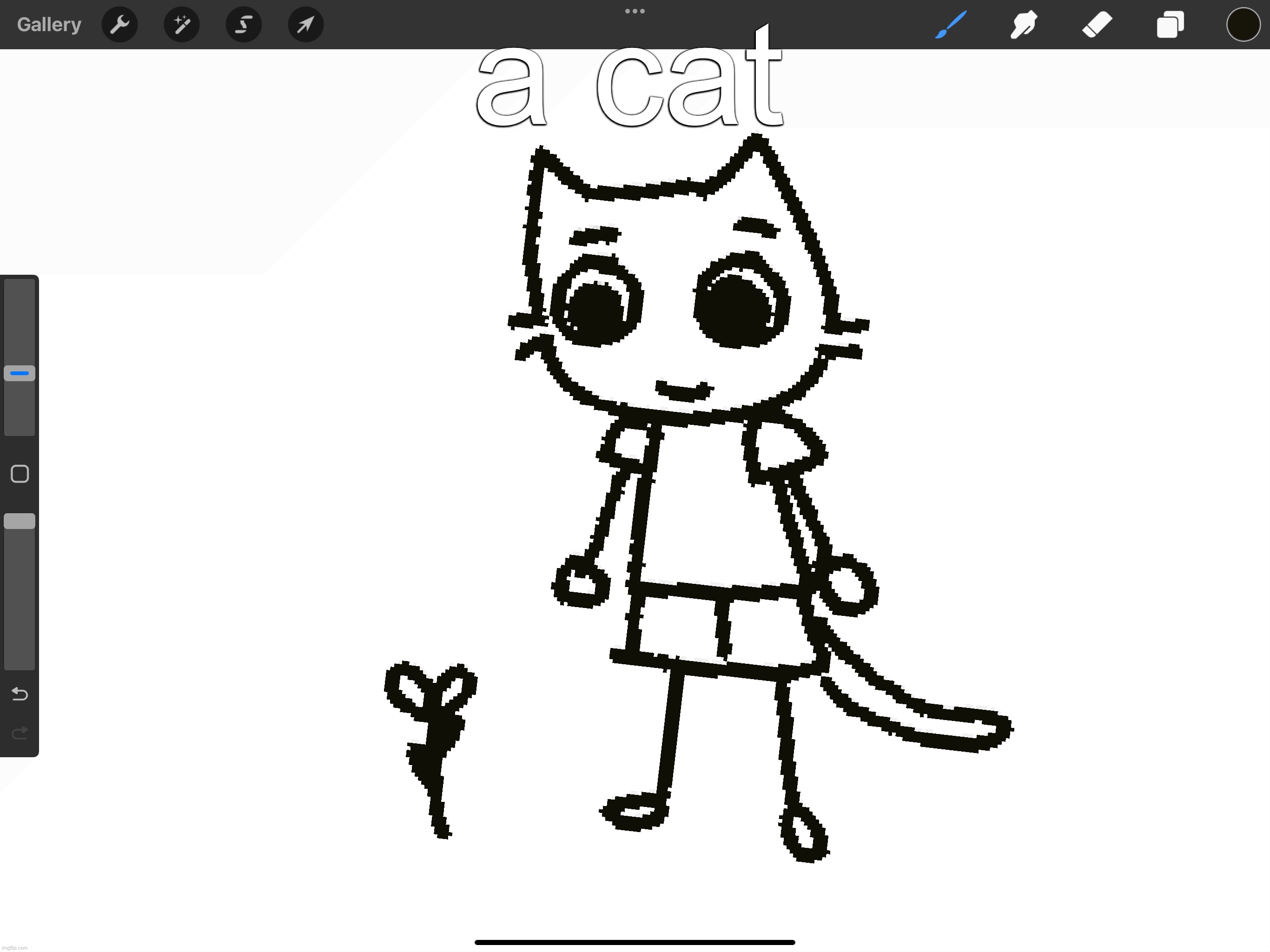 a cat | made w/ Imgflip meme maker