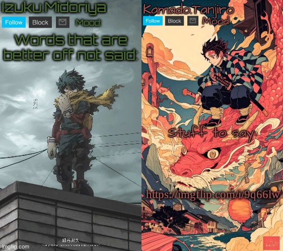 bringing this beauty back for the plug | https://imgflip.com/i/9q66lw | image tagged in shared template with izuku midoriya | made w/ Imgflip meme maker