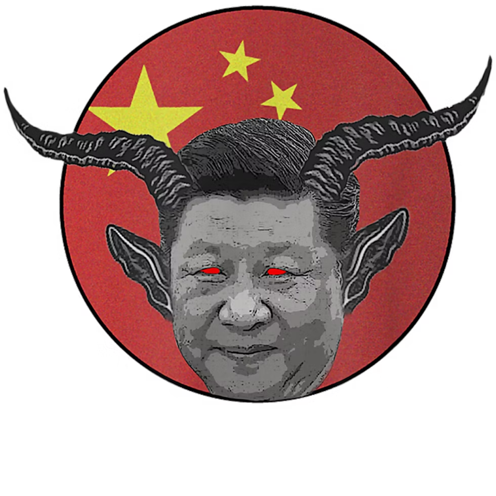 devil xi jinping Blank Meme Template