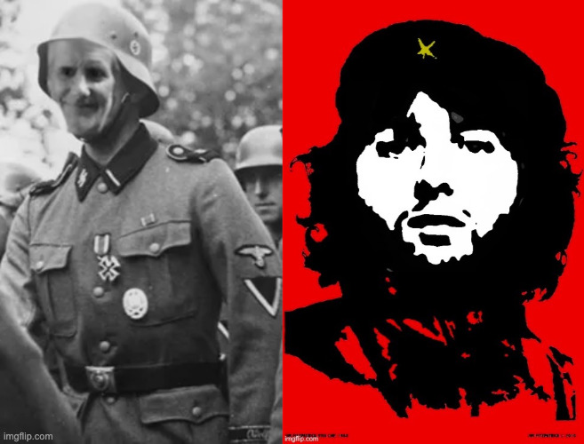 Making groomers political extremists | image tagged in jeffrey ss,communist mazy | made w/ Imgflip meme maker