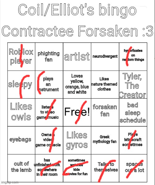 No bingo this time | image tagged in coil/elliot's bingo | made w/ Imgflip meme maker