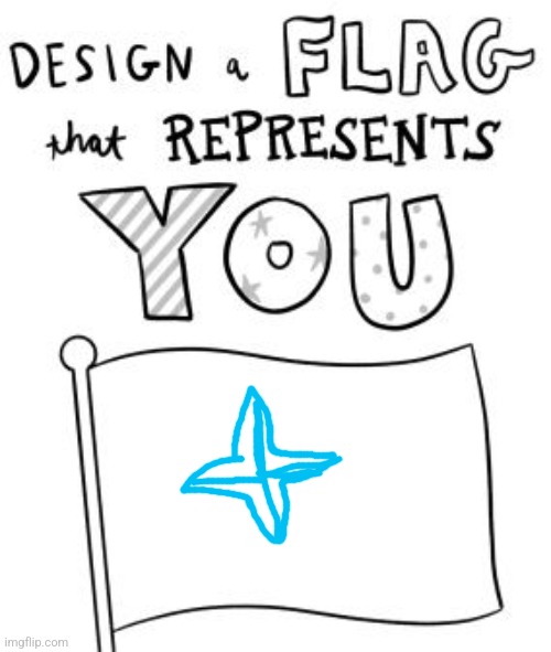 simple does not mean bad | image tagged in new trend make a flag | made w/ Imgflip meme maker