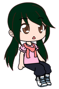 Miku Yoda Sitting, Frown 02 Blank Meme Template