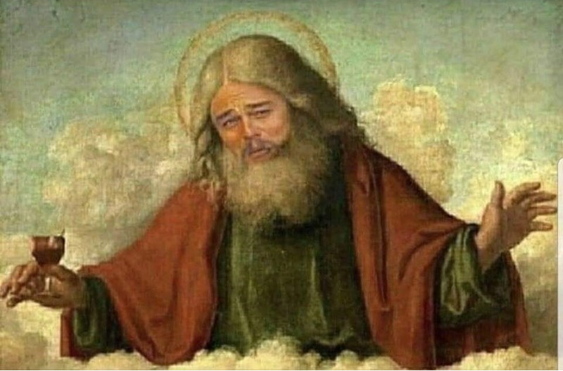 God Blank Meme Template