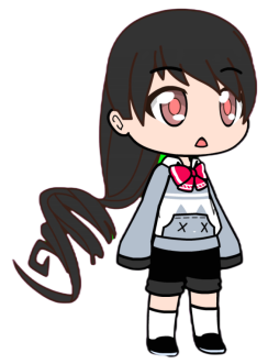 Junko Nori Frown 02 Blank Meme Template