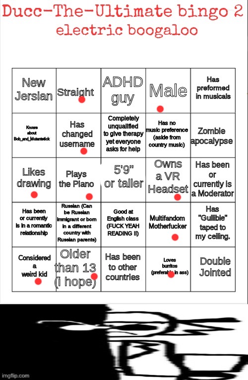 yeah | image tagged in ducc-the-ultimate bingo 2 electric boogaloo | made w/ Imgflip meme maker