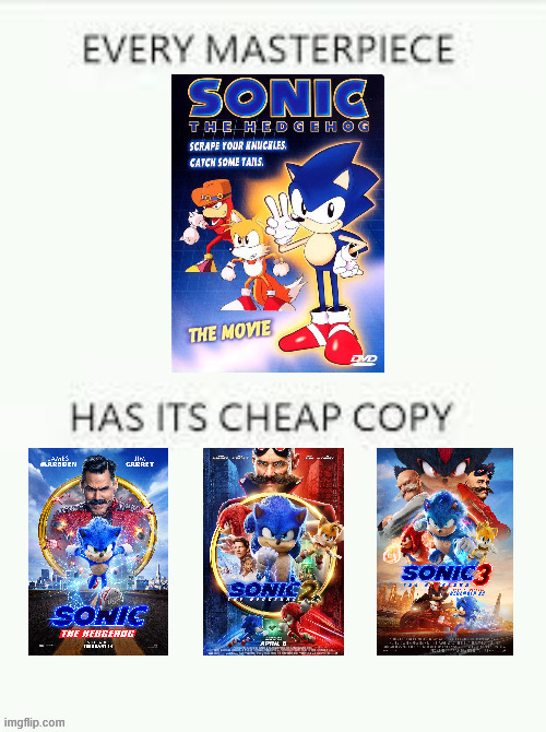 they even took the hat | image tagged in every masterpiece has its cheap copy,memes,funny,funny memes,video games,movies | made w/ Imgflip meme maker