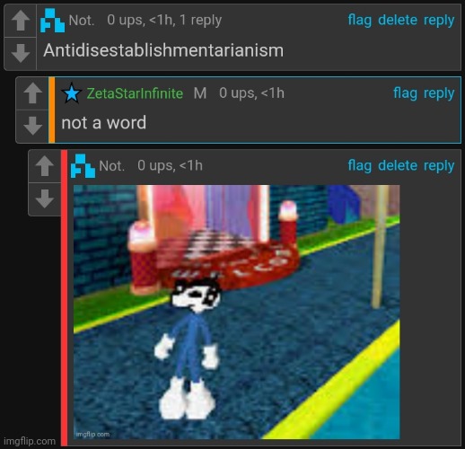 Antidisestablishmentarianism is a word | made w/ Imgflip meme maker