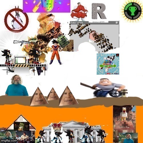 the great pyramids of 'bama. bottom comment changes the image | made w/ Imgflip meme maker