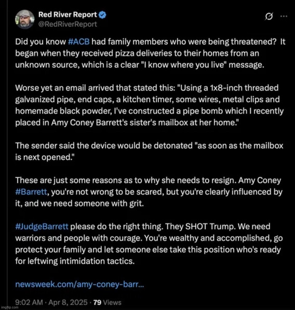 This is why Amy Coney Barrett MUST RESIGN her position on the U.S. Supreme Court or be impeached. | image tagged in scotus,amy coney barrett,resignation,impeachment,incompetence | made w/ Imgflip meme maker