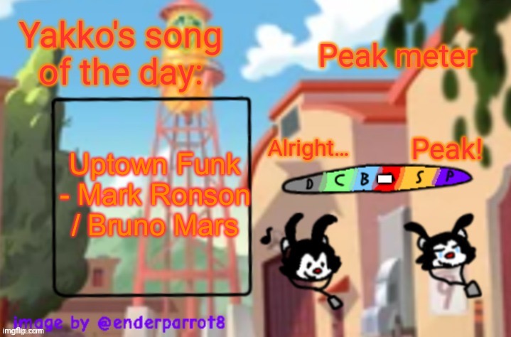song of te dae | Uptown Funk - Mark Ronson / Bruno Mars; - | image tagged in song of te dae | made w/ Imgflip meme maker