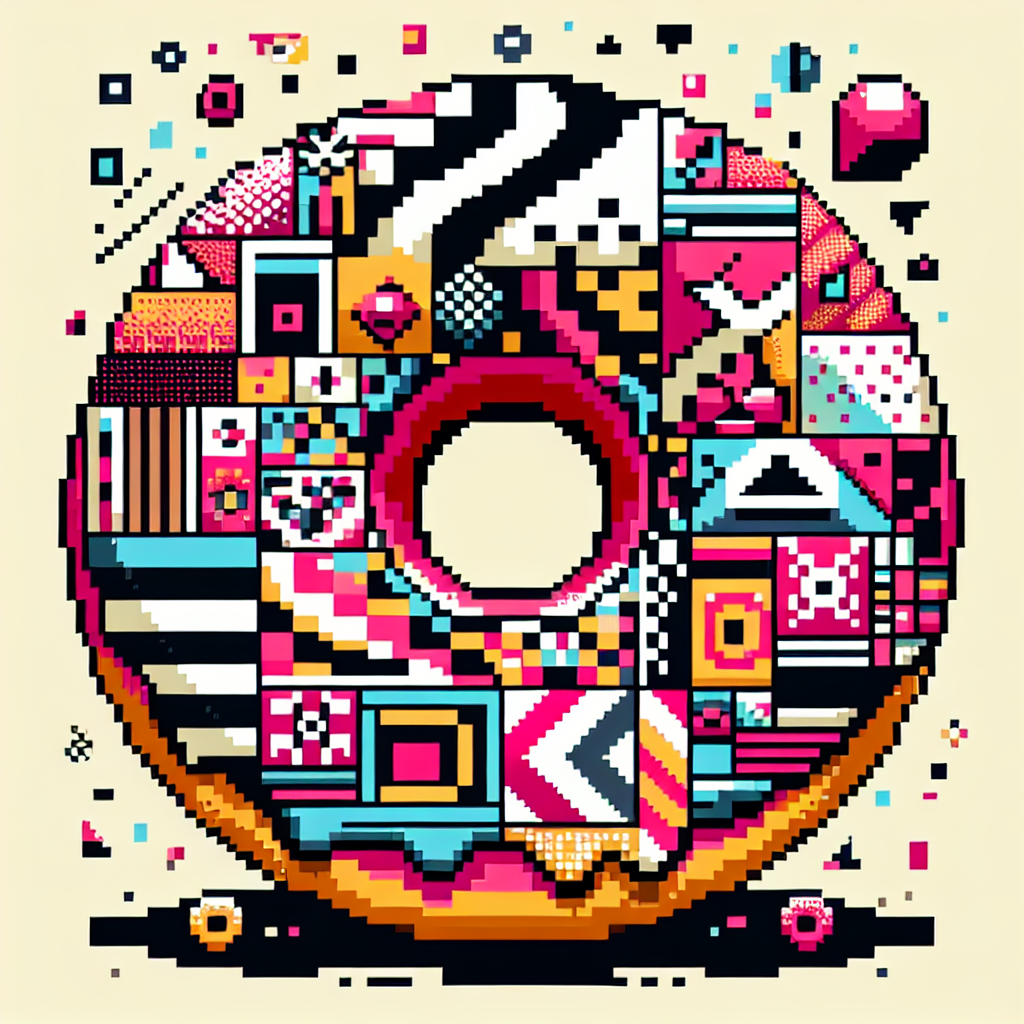 Giant donut Blank Meme Template