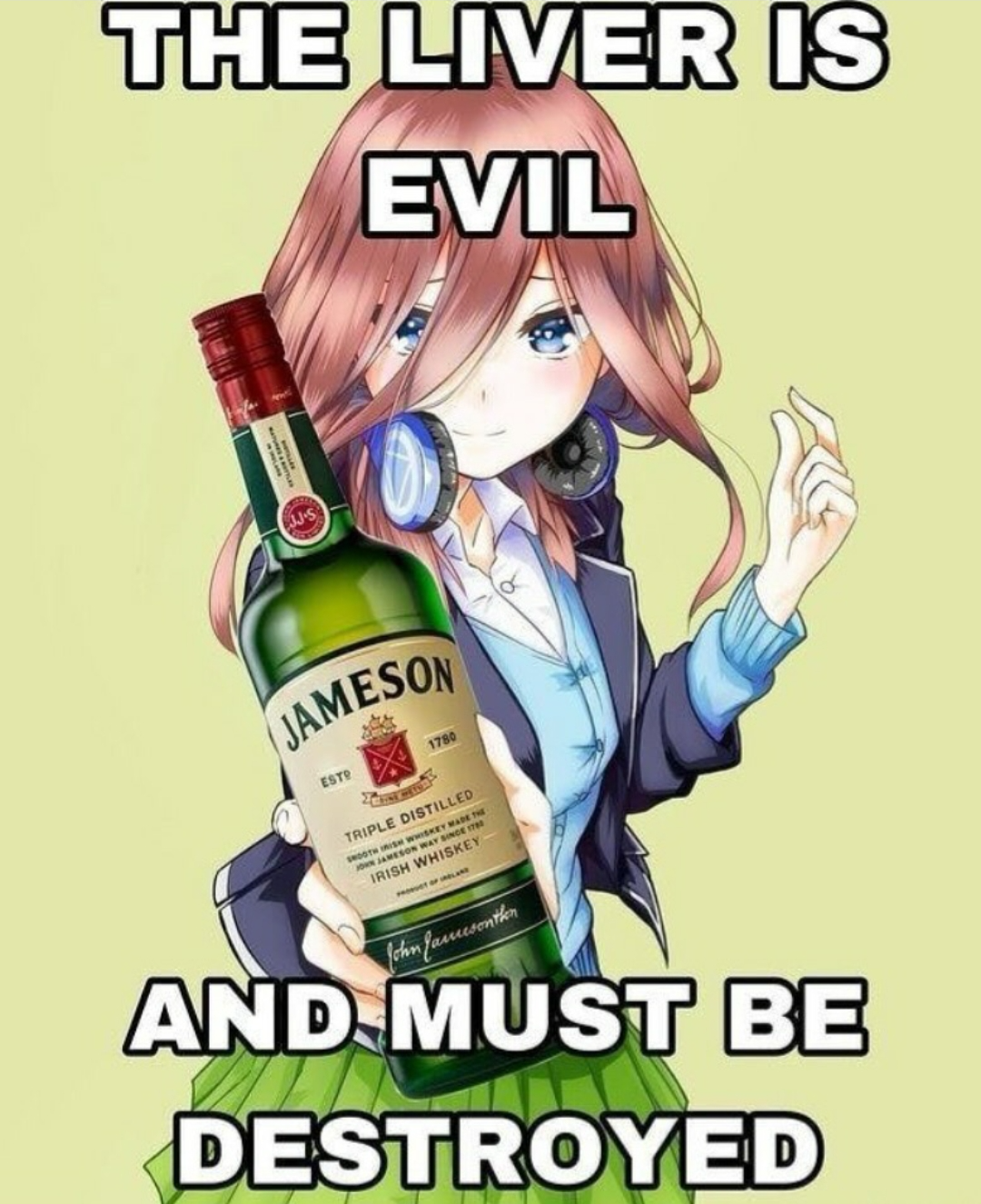 The liver is evil bro Blank Meme Template